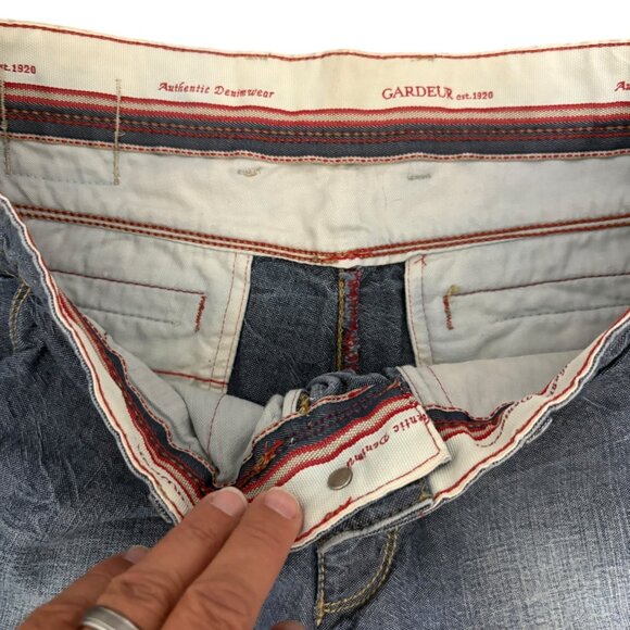 Atelier Gardeur Blue Jeans Pants Mens Size 34x34 - Picture 3 of 6